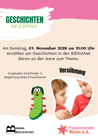 Geschichten erzählen in der Bibliothek